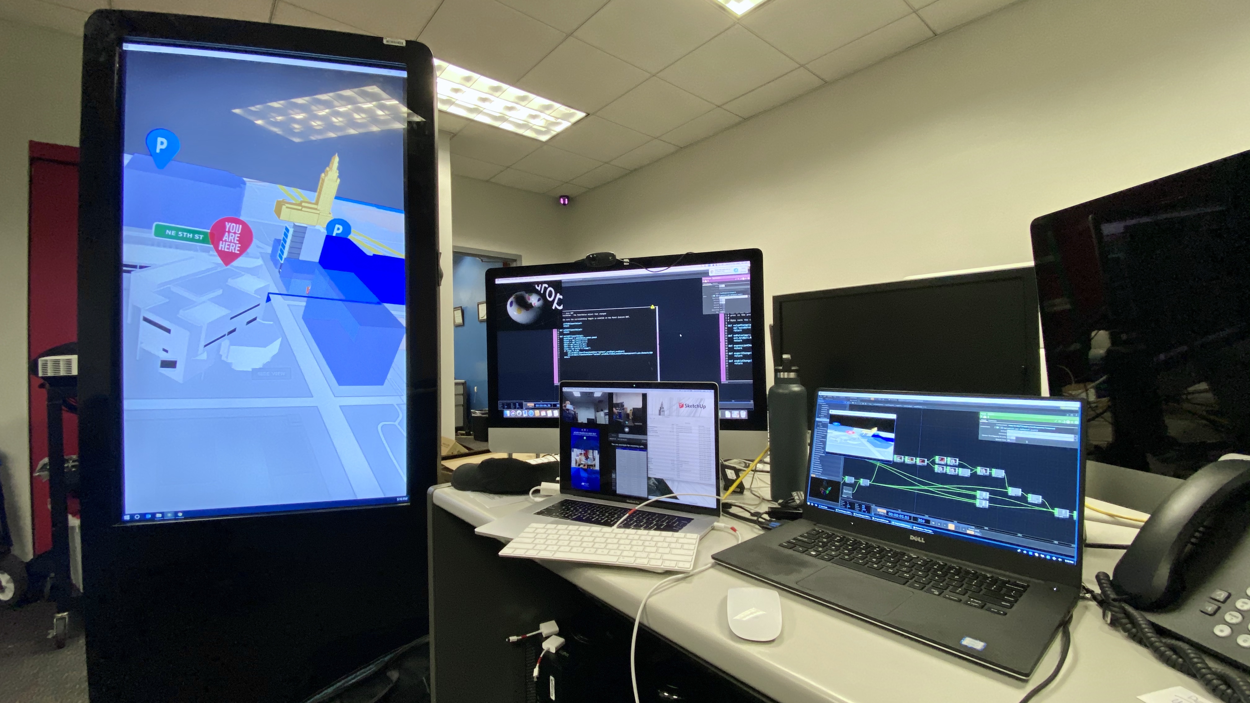 Interactive Wayfinder — installation