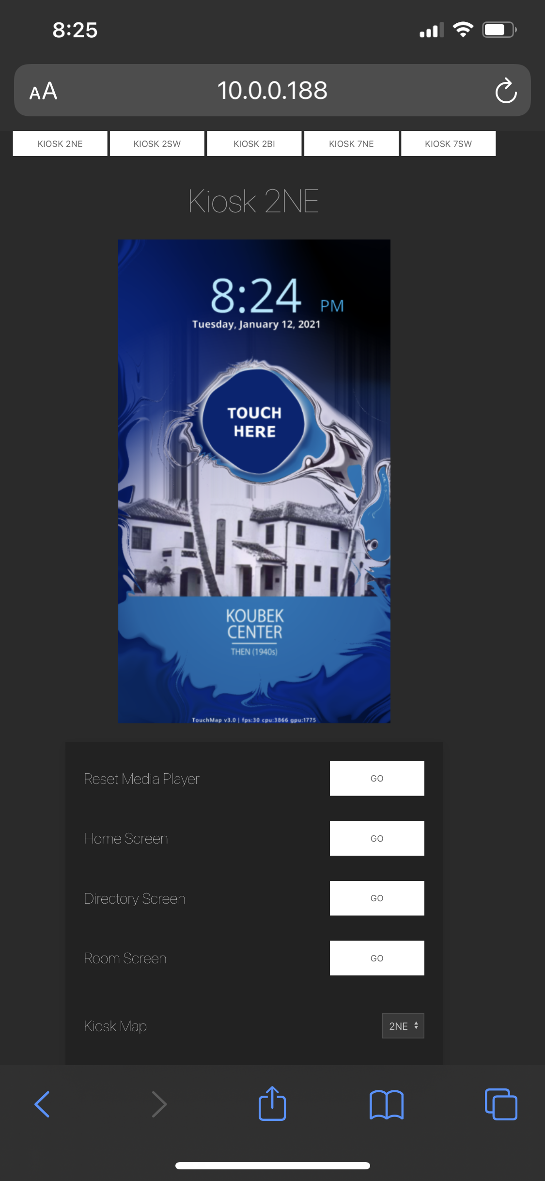 Interactive Wayfinder — installation